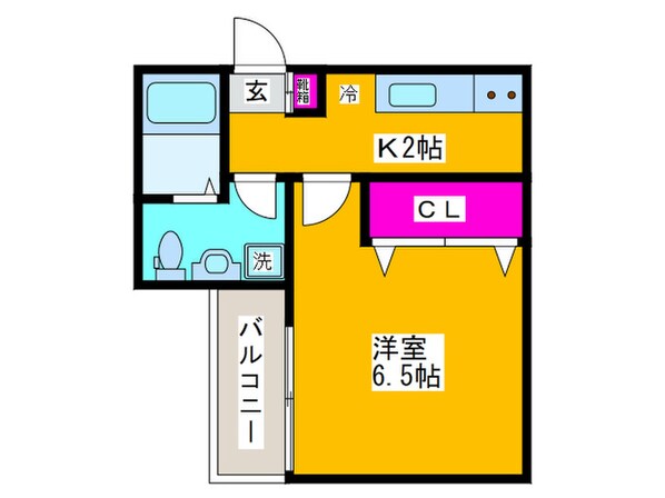 ＷＩＮＧ住之江の物件間取画像